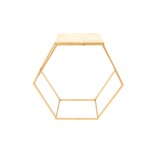 Mesa dourada  sextavada M